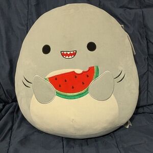 Squishmallows Soft Gray Plush 16 inch
